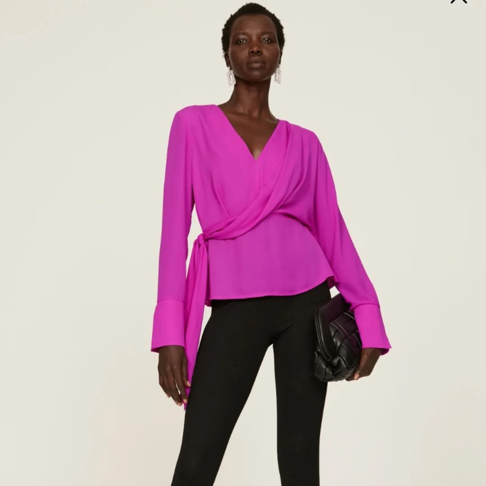 ATLEIN Side Tie Top